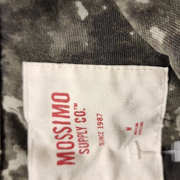 Mossimo camo jean jacket green and black - Picture 2 of 6